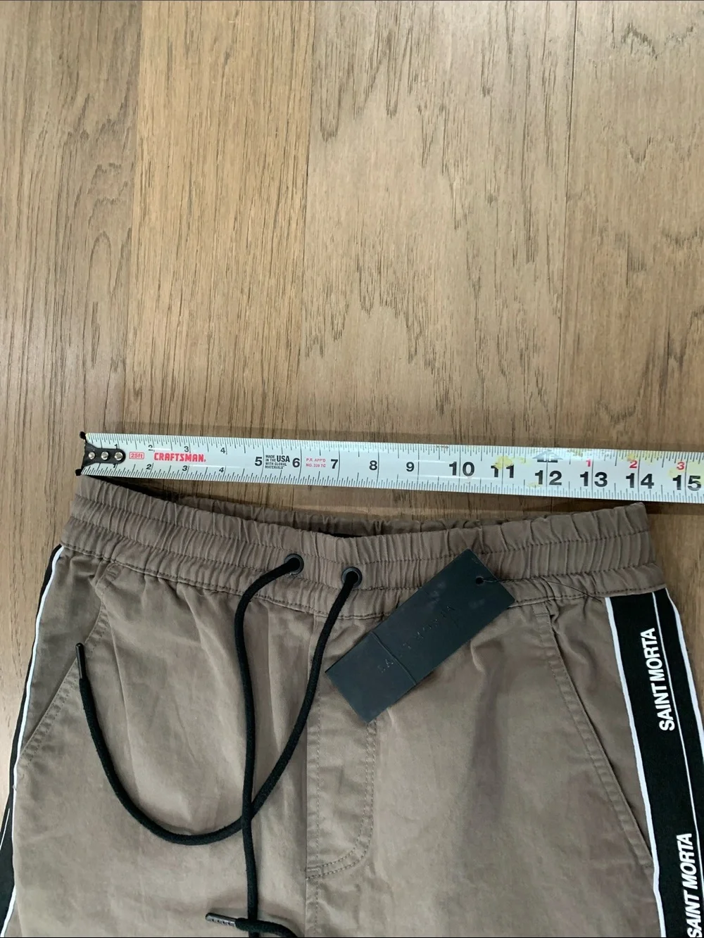 NWT Saint Morta Coleman Joggers with Black Side Tape Size Small